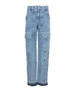 Striaght-leg Mid-rise Jeans